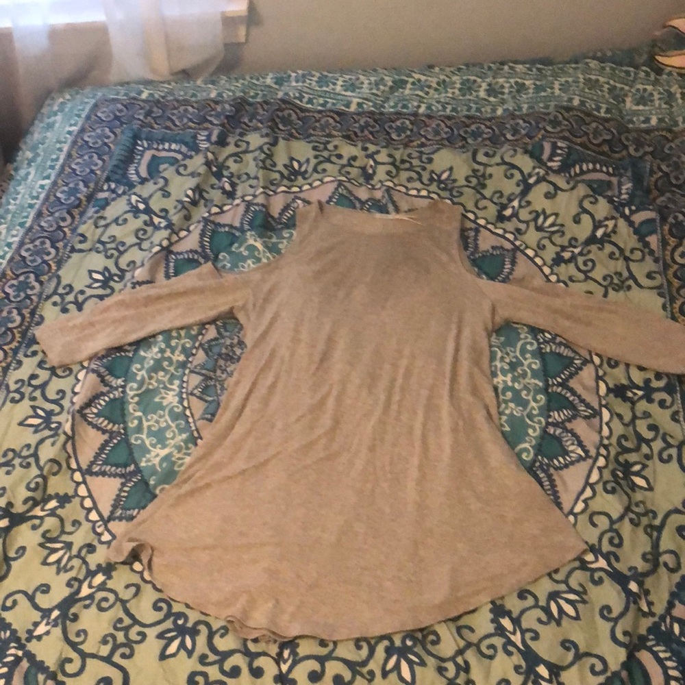 Urban outfitters cold shoulder tee